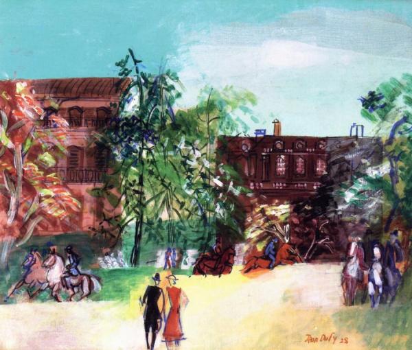 Bois De Boulogne by Jean Dufy