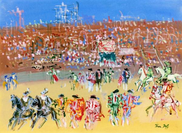Bullfight by Jean Dufy