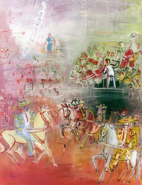 Circus Scene by Jean Dufy