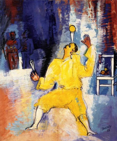Circus, The Juggler by Jean Dufy