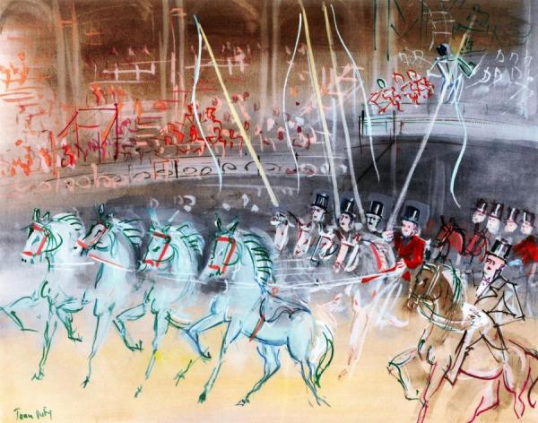 Equestrian Fantasy by Jean Dufy