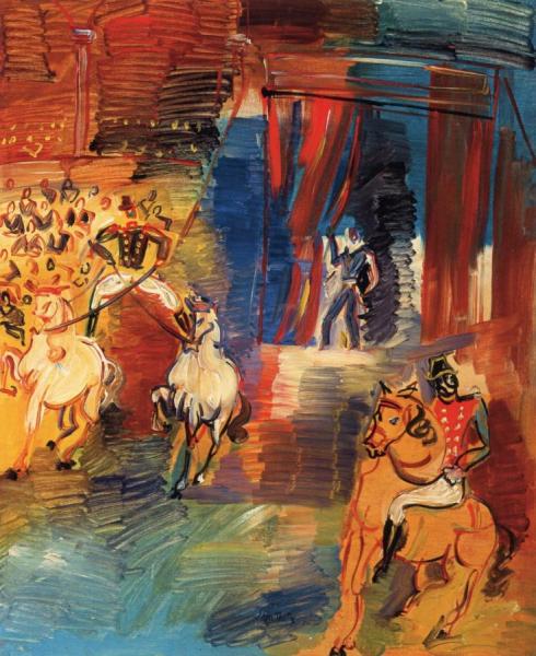 Exercise At The Medrano Circus by Jean Dufy