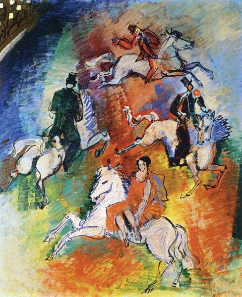 Haute école by Jean Dufy