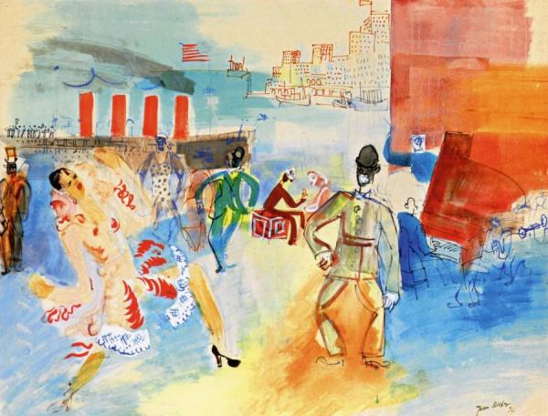 Josephine Baker by Jean Dufy
