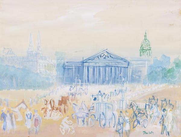 L'assemblee Nationale by Jean Dufy