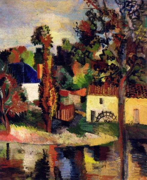 Landscape by Jean Dufy
