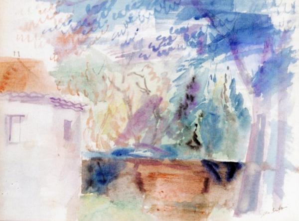 Landscape by Jean Dufy