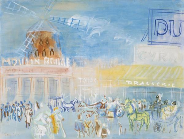 Jean Dufy Oil Paintings Reproductions for sale, Page 6