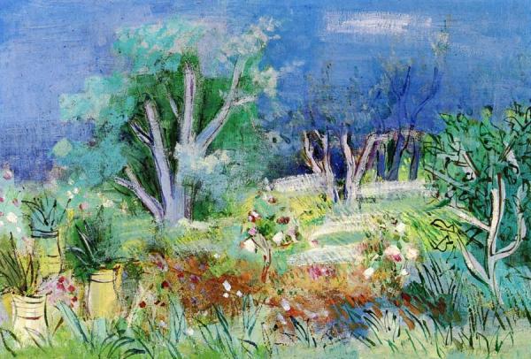 Les Baux-de-provence by Jean Dufy