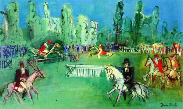 Les Courses by Jean Dufy