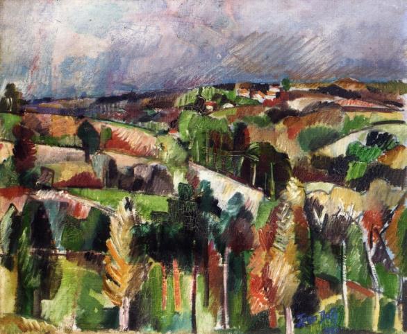 Limousin Landscape by Jean Dufy