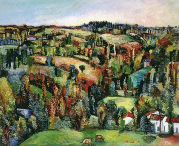 Limousin Landscape by Jean Dufy