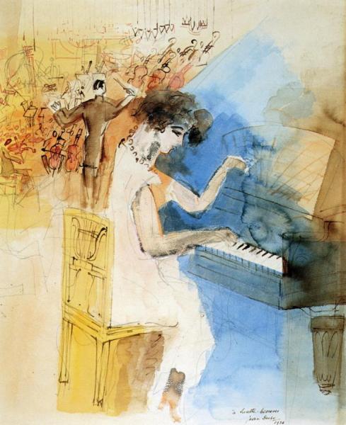 Lucette Descaves by Jean Dufy Oil Painting Reproductions