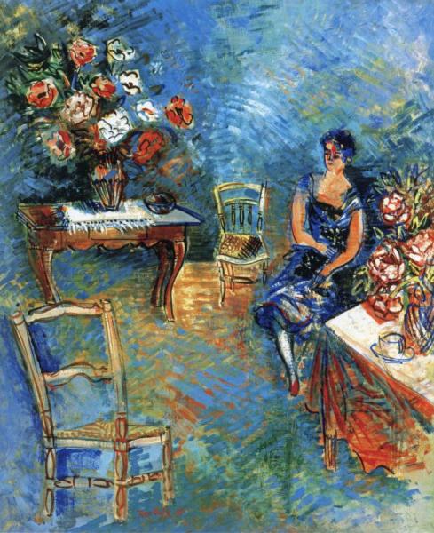 Madame Dufy by Jean Dufy