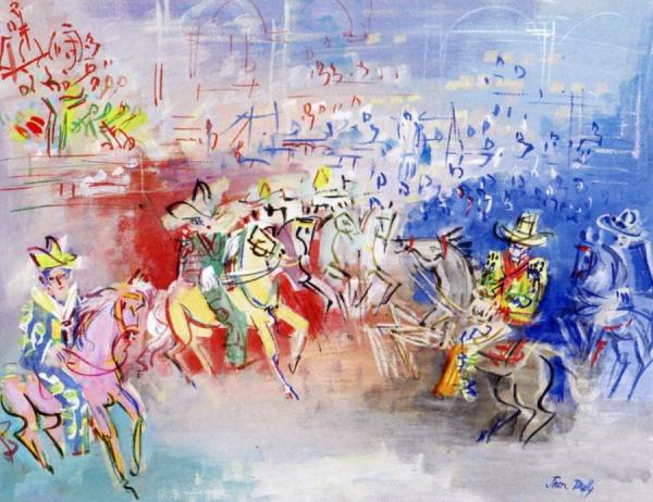 Jean Dufy Mexican Parade