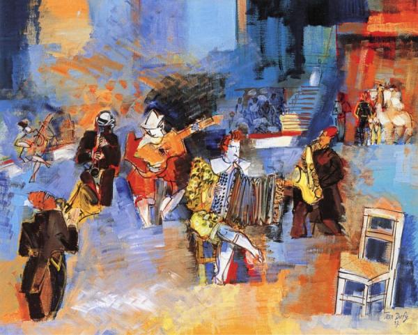 Musical Fantasia by Jean Dufy