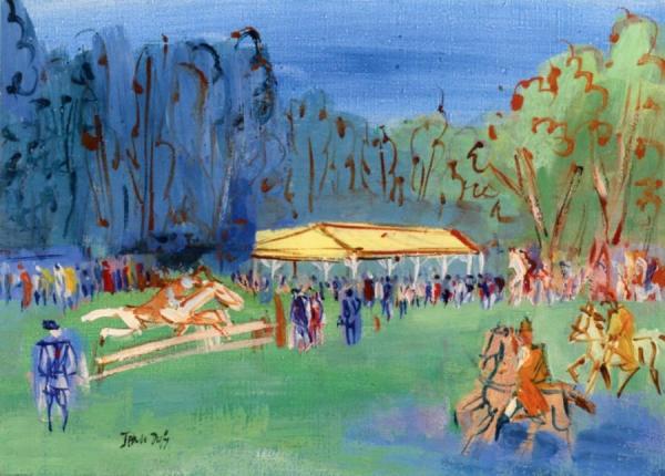 Obstacle Course by Jean Dufy
