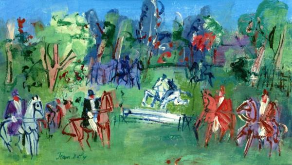 Obstacle Course by Jean Dufy