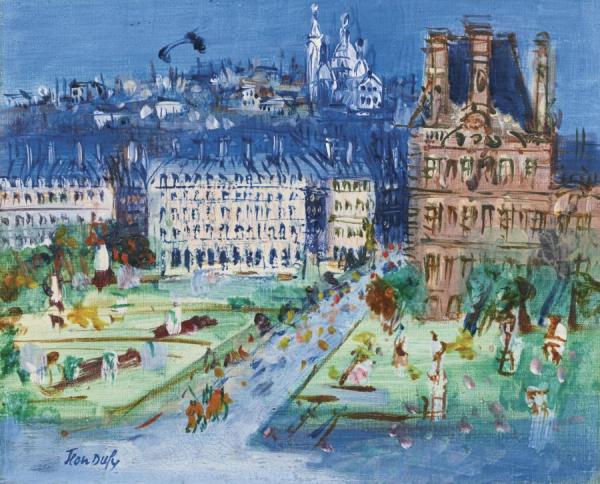 Pavillon De Marsan by Jean Dufy
