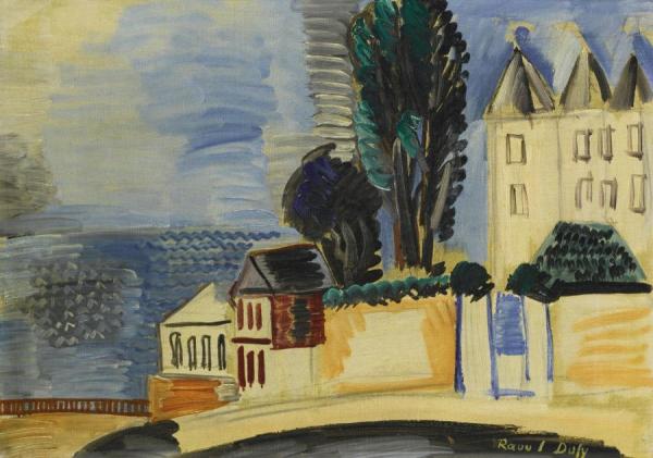 Rue A Sainte Adresse by Jean Dufy
