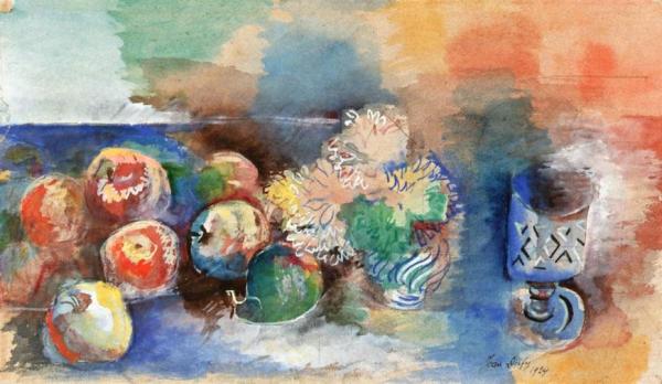 Still Life With Glass by Jean Dufy
