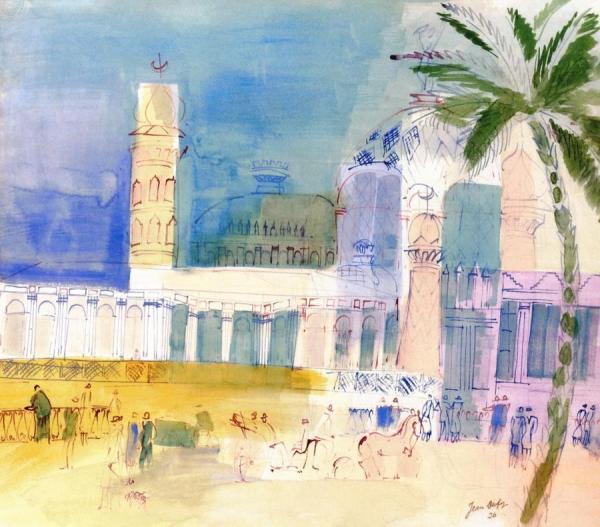 The Casino De Nice by Jean Dufy