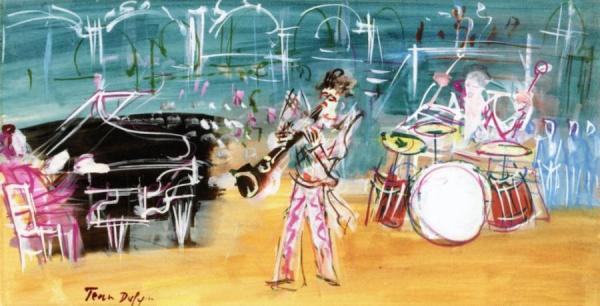 The Concert by Jean Dufy