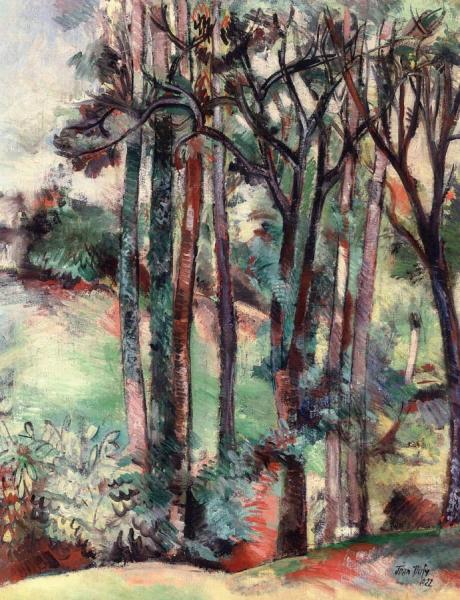The Edge Of The Woods by Jean Dufy