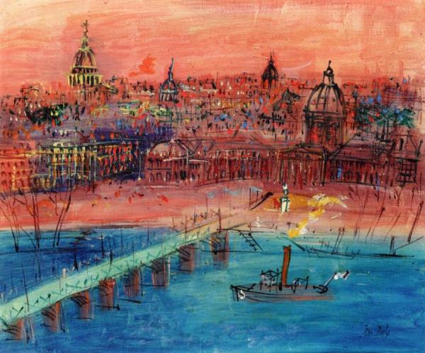 The Institut De France by Jean Dufy