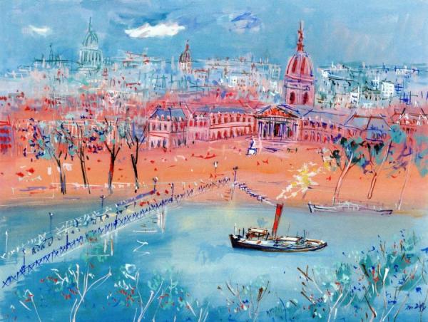 The Institute De France by Jean Dufy