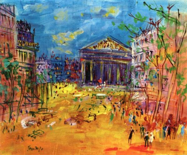 The Large Façade by Jean Dufy