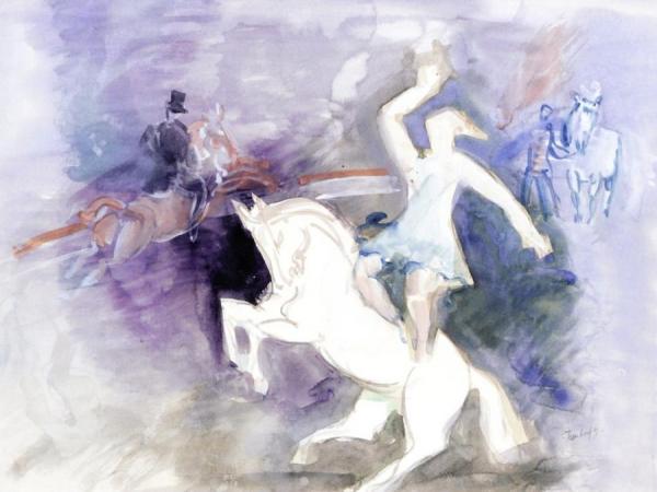 The Rider by Jean Dufy