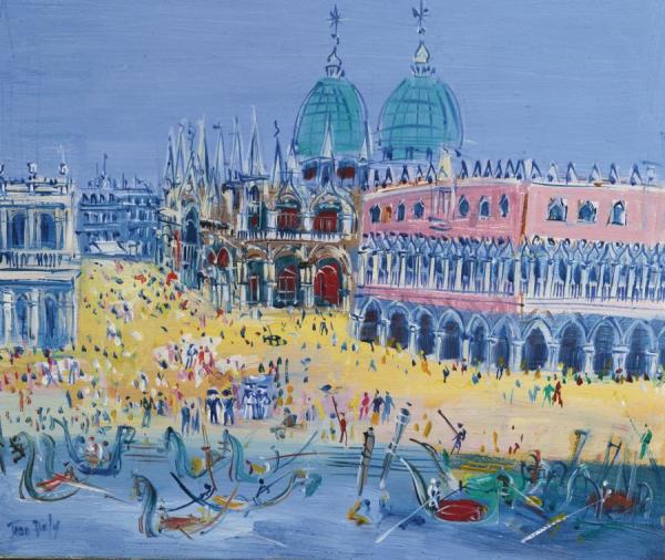 Venise, Le Palais Des Doges by Jean Dufy