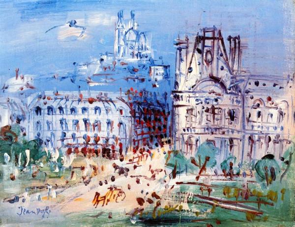 Jean Dufy View Of Paris