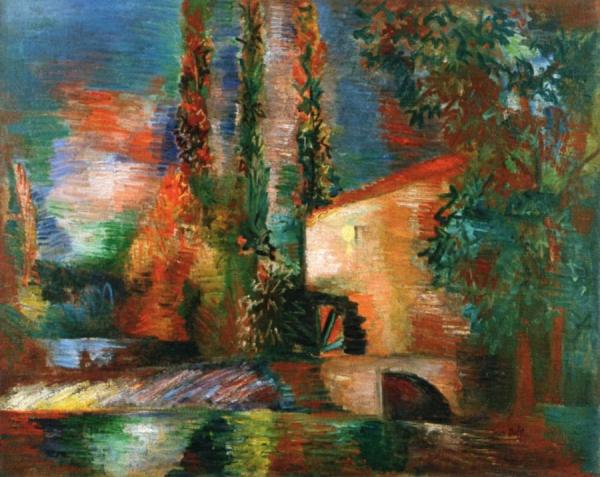 Windmill by Jean Dufy