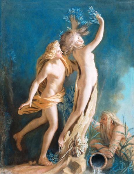 Apollo And Daphne by Jean Etienne Liotard