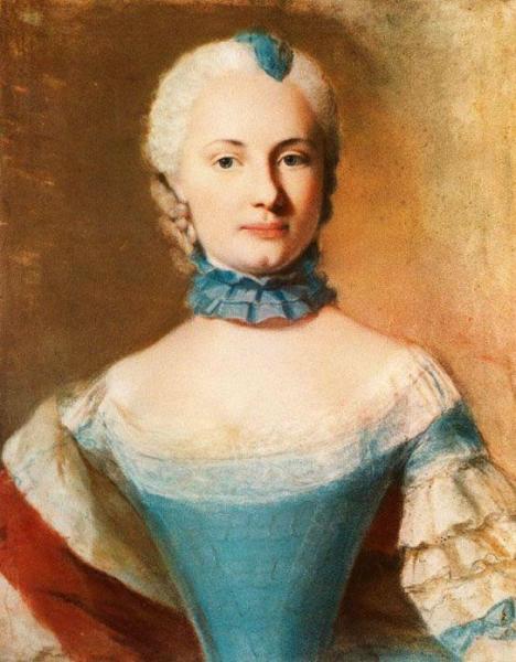 Elizabeth Frederica Sophia, Duchess Of Württemberg by Jean Etienne Liotard Oil Painting Reproductions