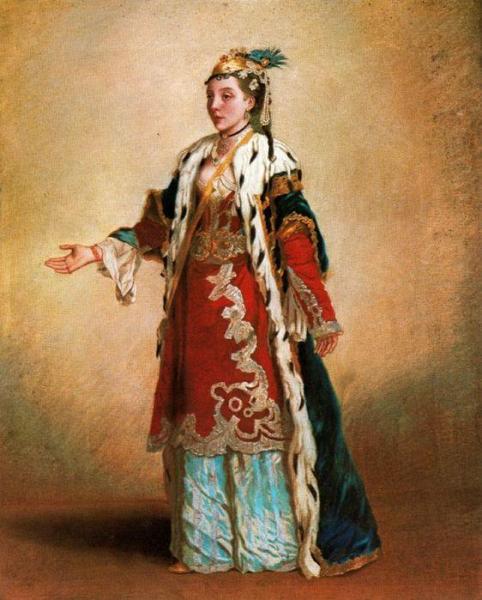 Jean Etienne Liotard French Lady In Constantionople