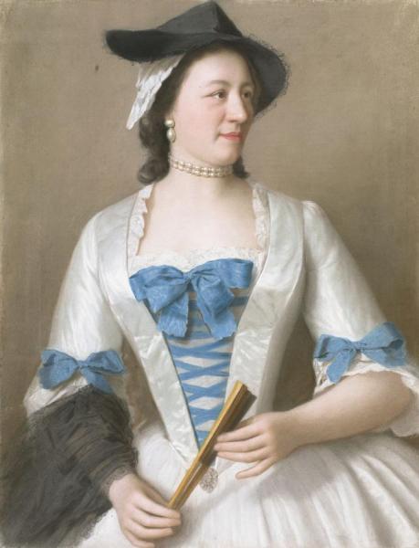 Jeanne-elisabeth De Sellon by Jean Etienne Liotard