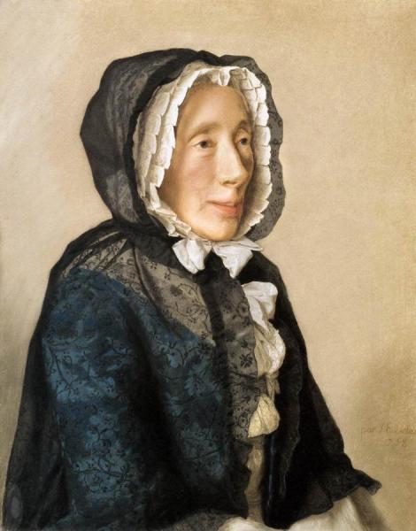Madame Jean Tronchin by Jean Etienne Liotard