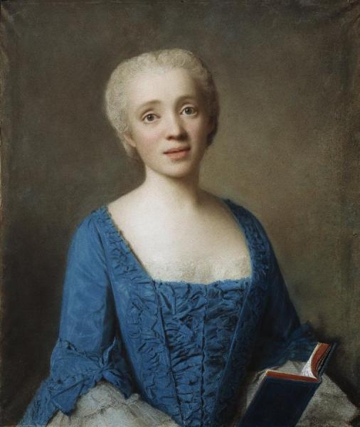 Marie-rose De Larlan De Kercadio De Rochefort by Jean Etienne Liotard