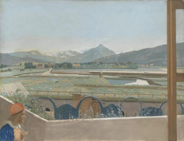 Paysage Près De Genève by Jean Etienne Liotard