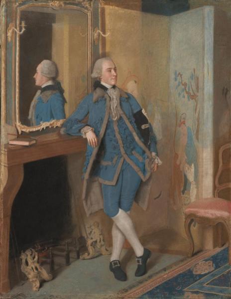 Portrait Of John,lord Mountstuart,later 4th Earl And 1st Marquess Of Bute by Jean Etienne Liotard