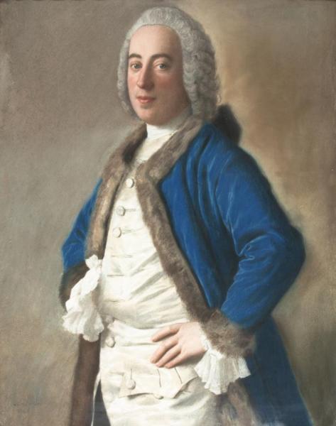 Portrait Of Monsieur Boère,merchand From Genua by Jean Etienne Liotard Oil Painting Reproductions