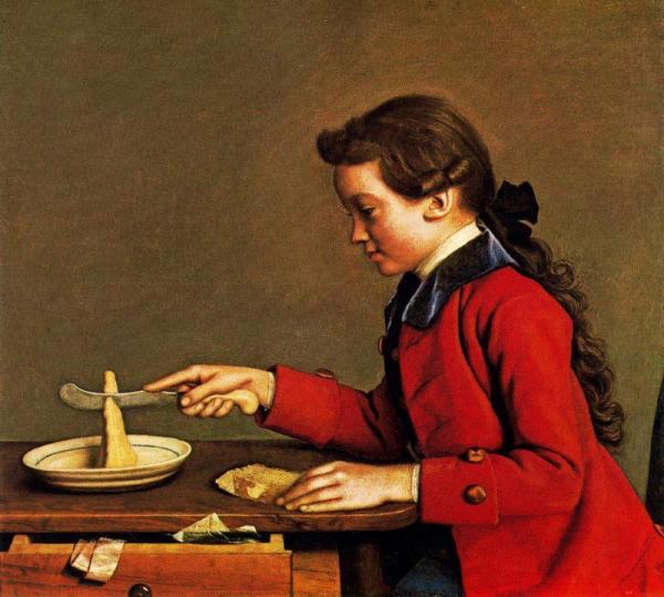 Jean Etienne Liotard Self-portrait As A Child