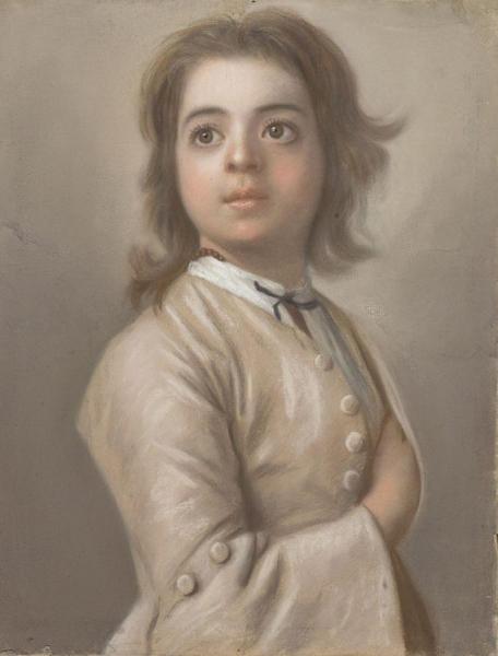 Study Of A Boy by Jean Etienne Liotard