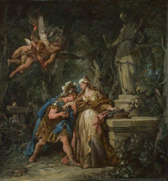 Jason Swearing Eternal Affection To Medea by Jean-franсois De Troy
