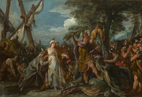 The Capture Of The Golden Fleece by Jean-franсois De Troy