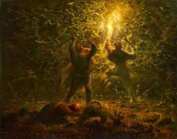 Bird's-nesters by Jean Francois Millet Oil Painting Reproductions