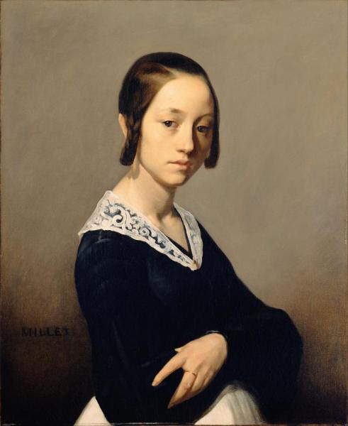 Louise-antoinette Feuardent by Jean Francois Millet